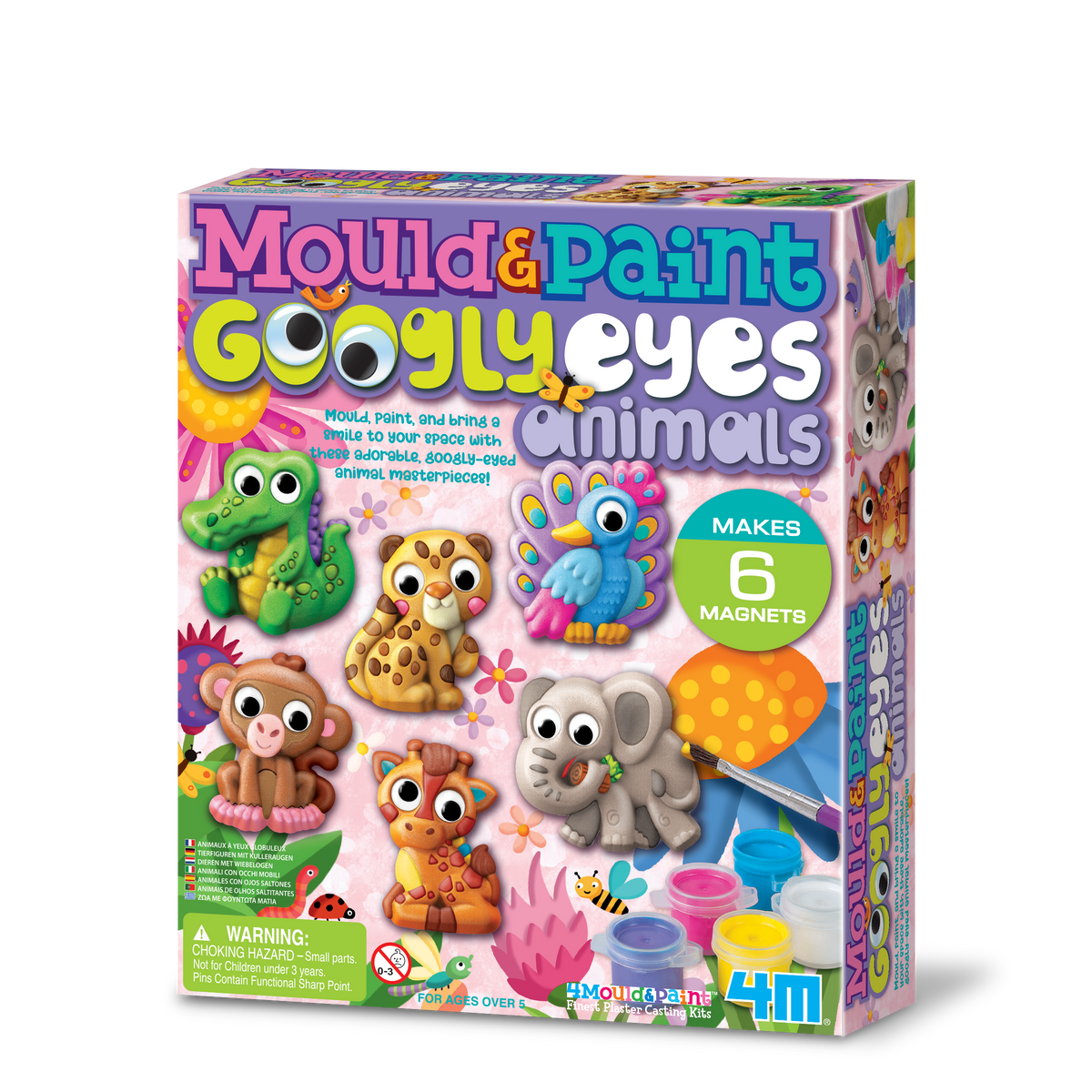 Moldes para Pintar Animales con Ojitos