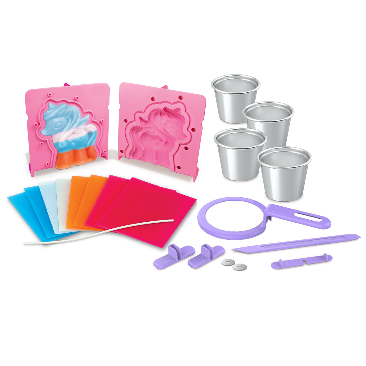 Crea tus velas de Unicornios