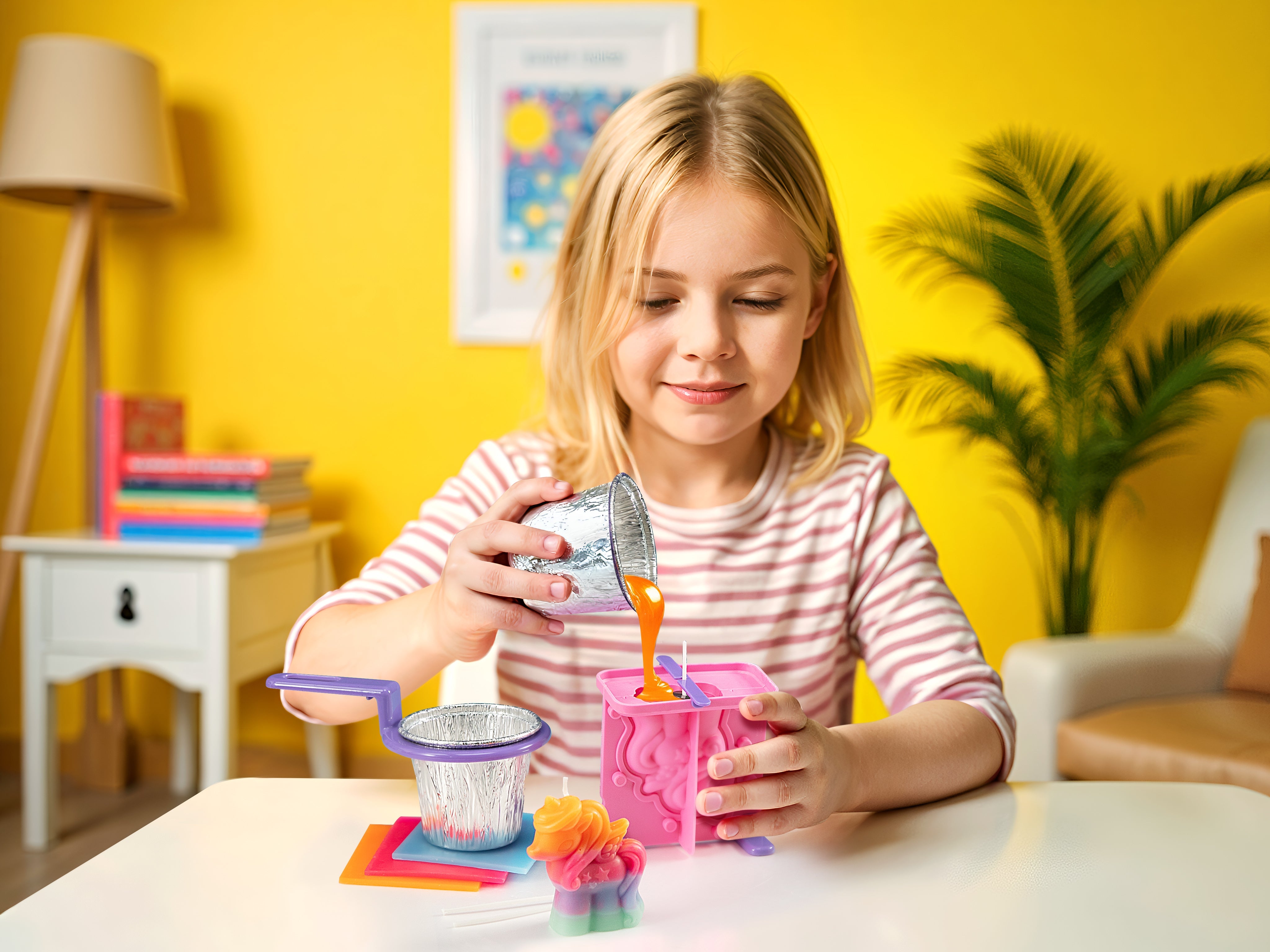 Crea tus velas de Unicornios