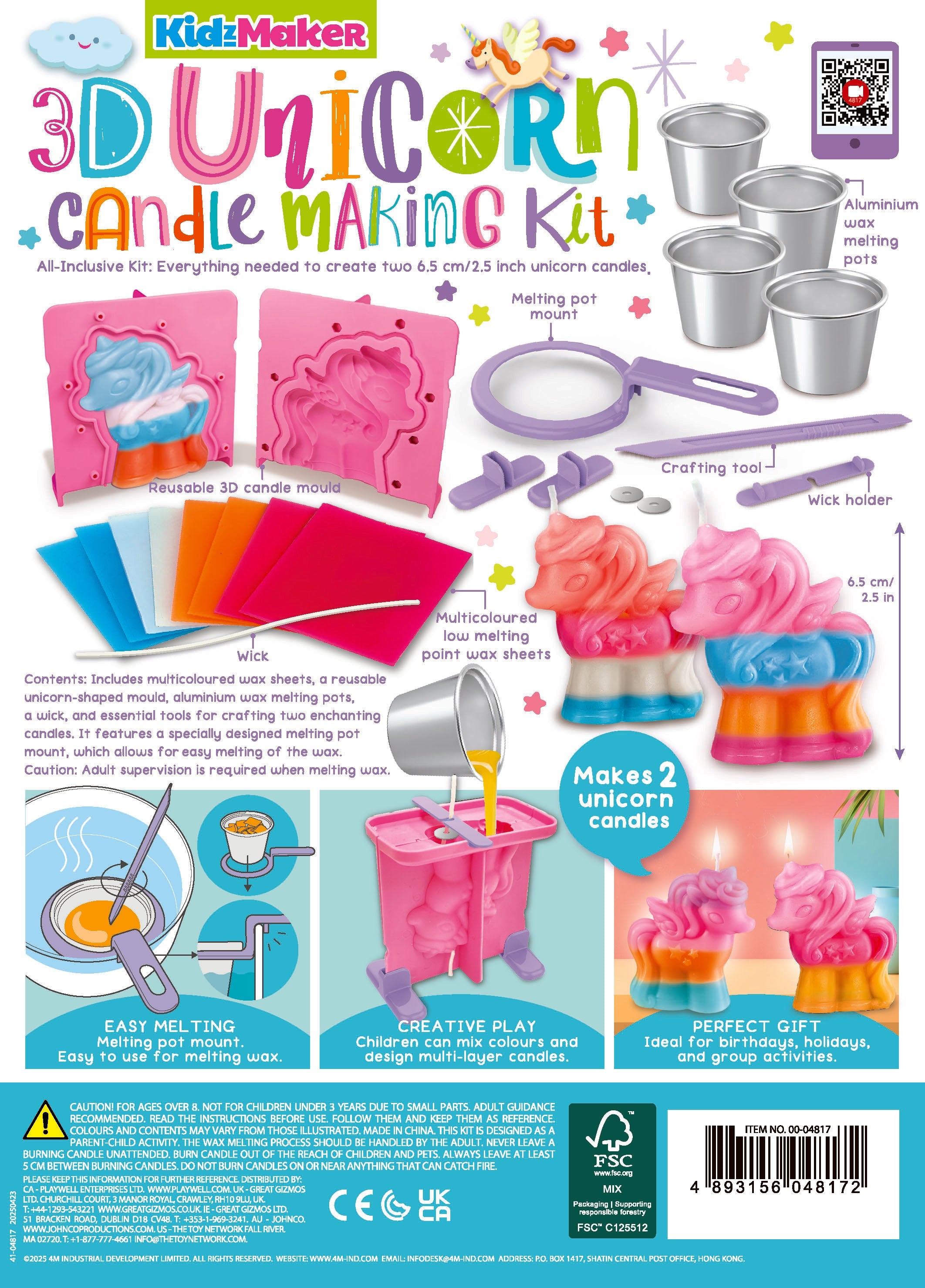 Crea tus velas de Unicornios