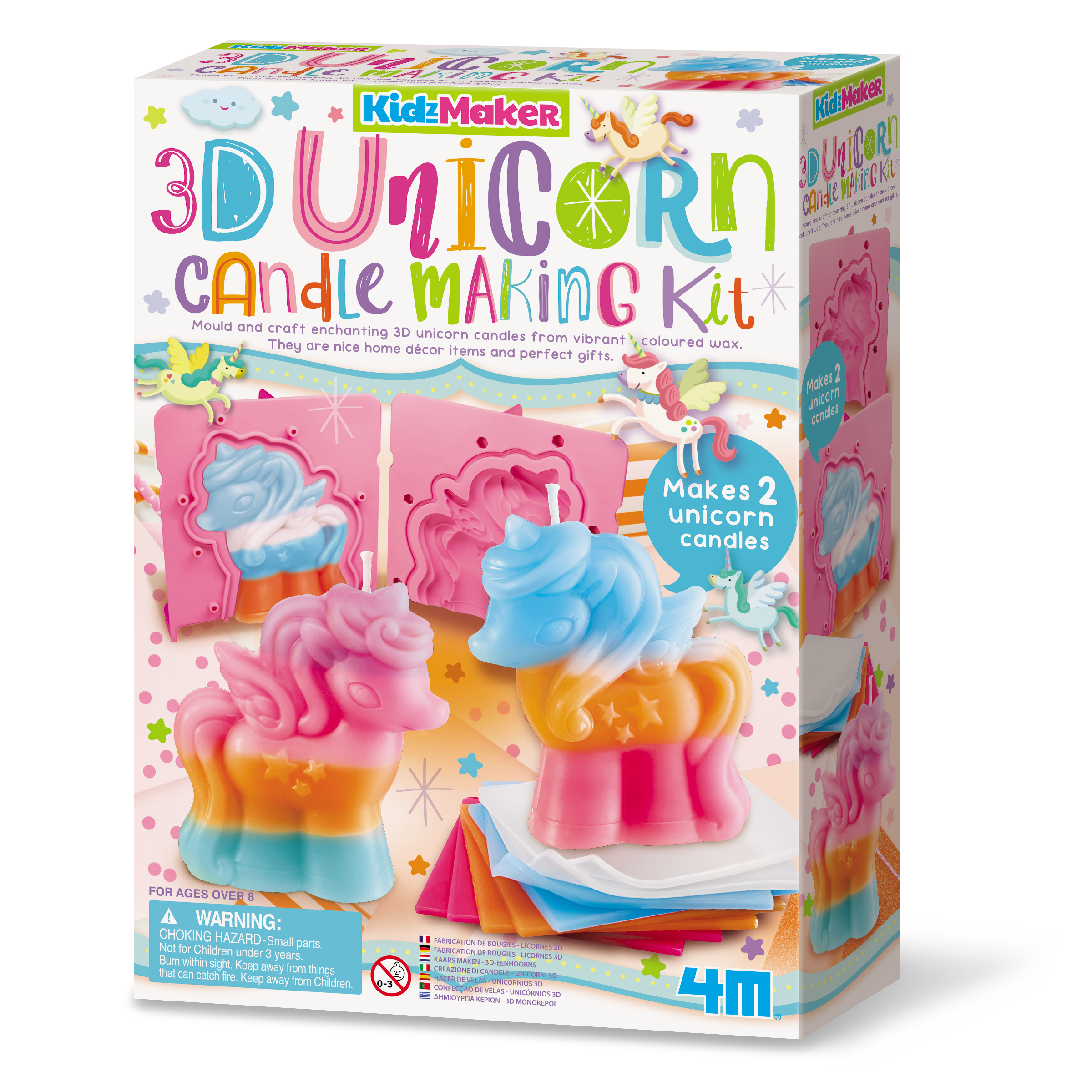 Crea tus velas de Unicornios
