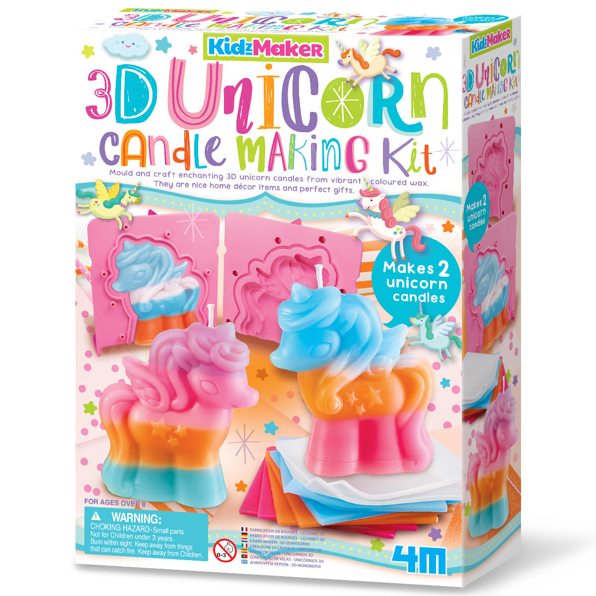 Crea tus velas de Unicornios