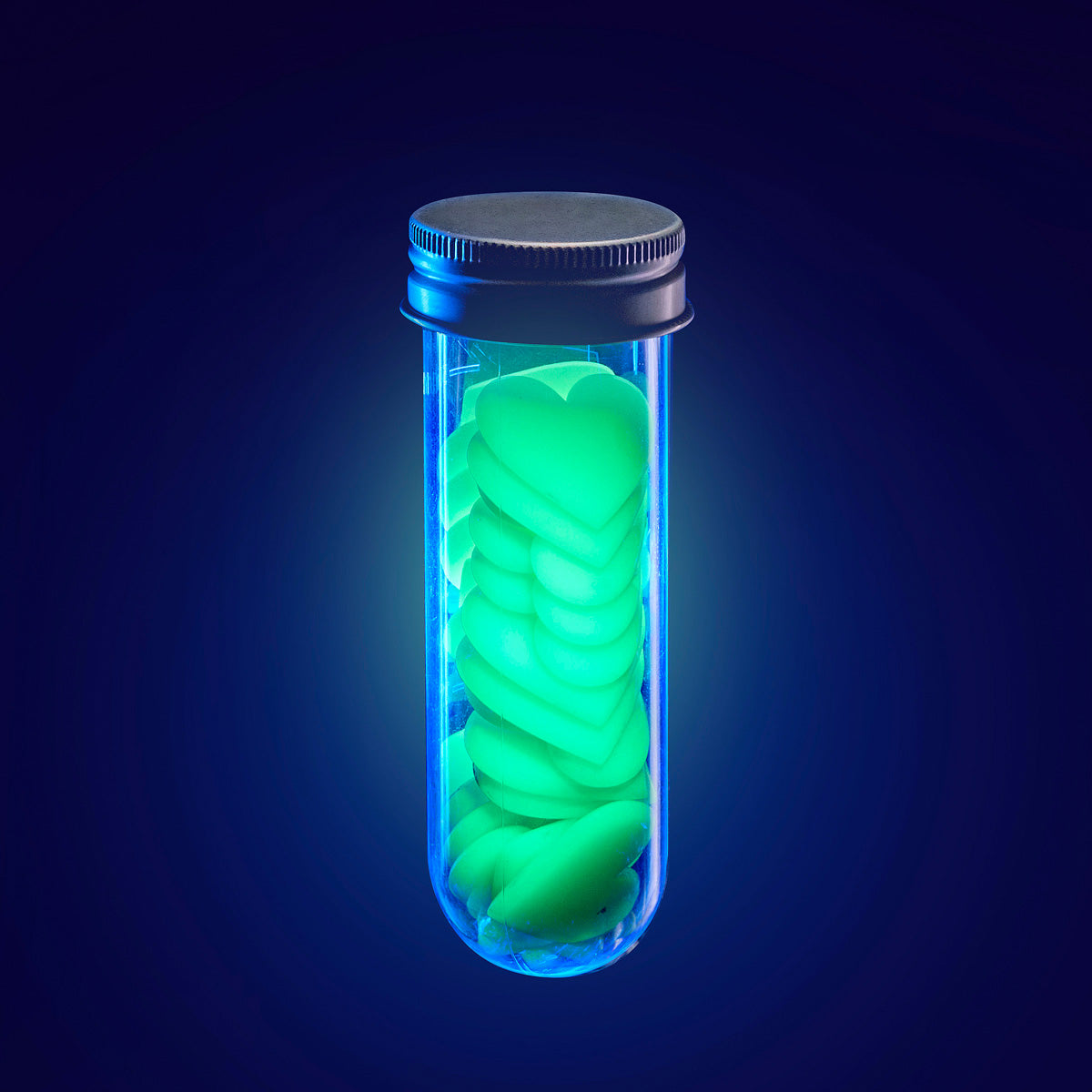 WISH LAB/GLOW-IN-THE-DARK HEARTS