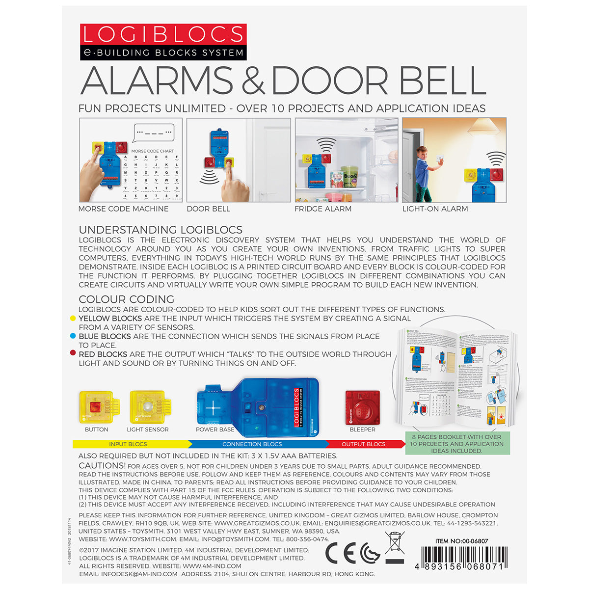Alarma de Puerta con Bloques Lógicos