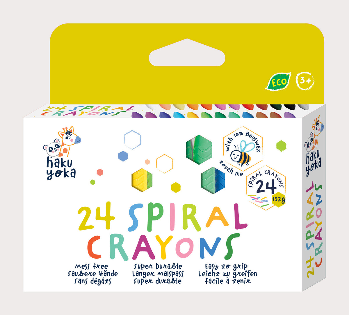 Crayolas Espiral 24 Unidades