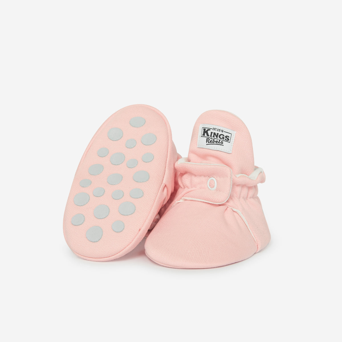 Botas Algodón Gripper Rosado 12 Meses