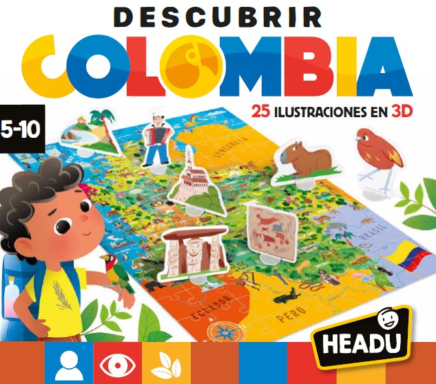 Rompecabezas 108 Piezas Colombia