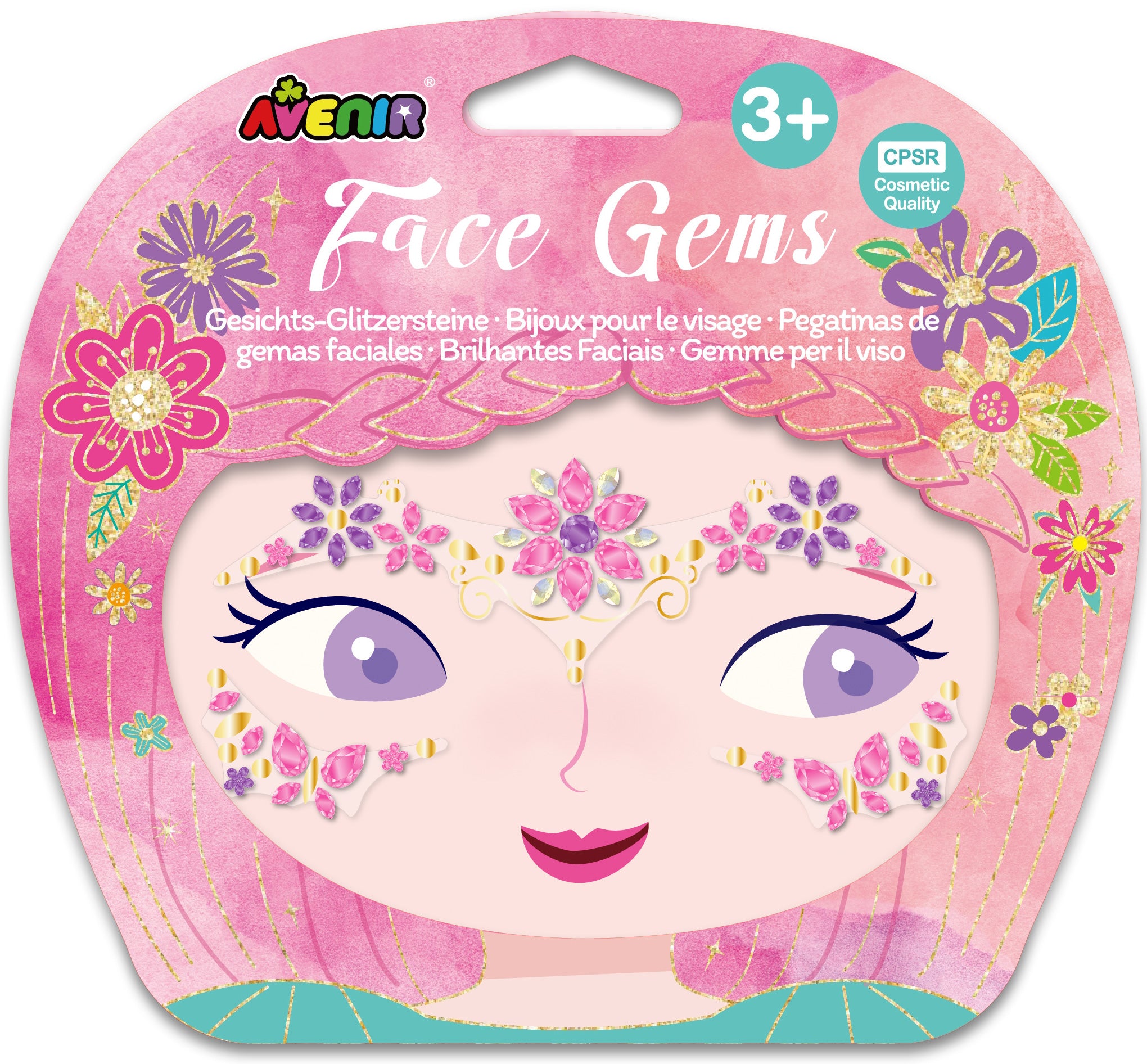 Gemas para la Cara Flores