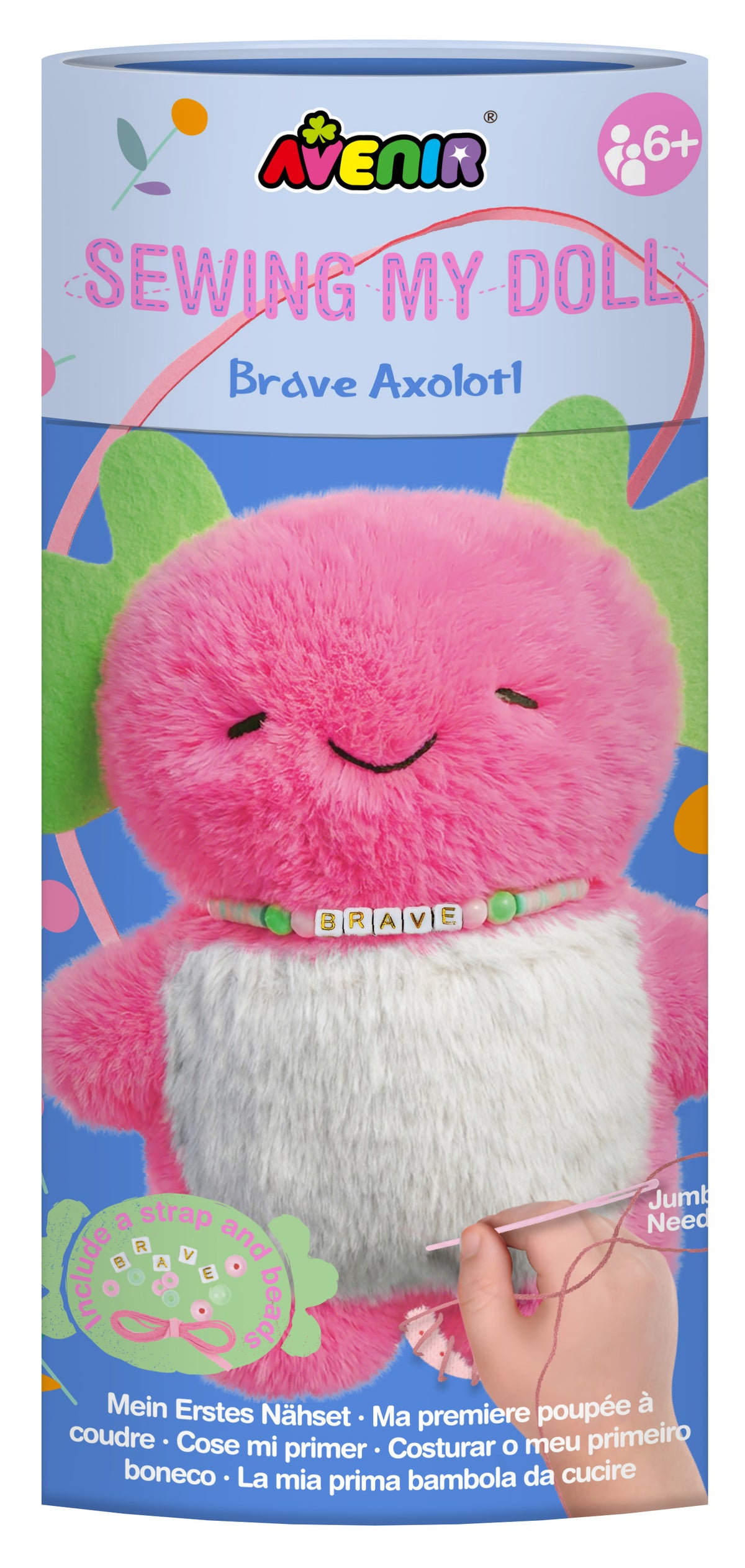Muñeco para Coser - Axolote