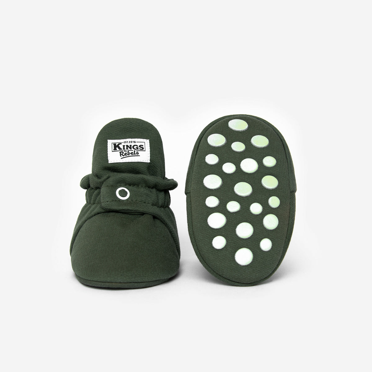Botas Algodón Gripper Verde 12 Meses