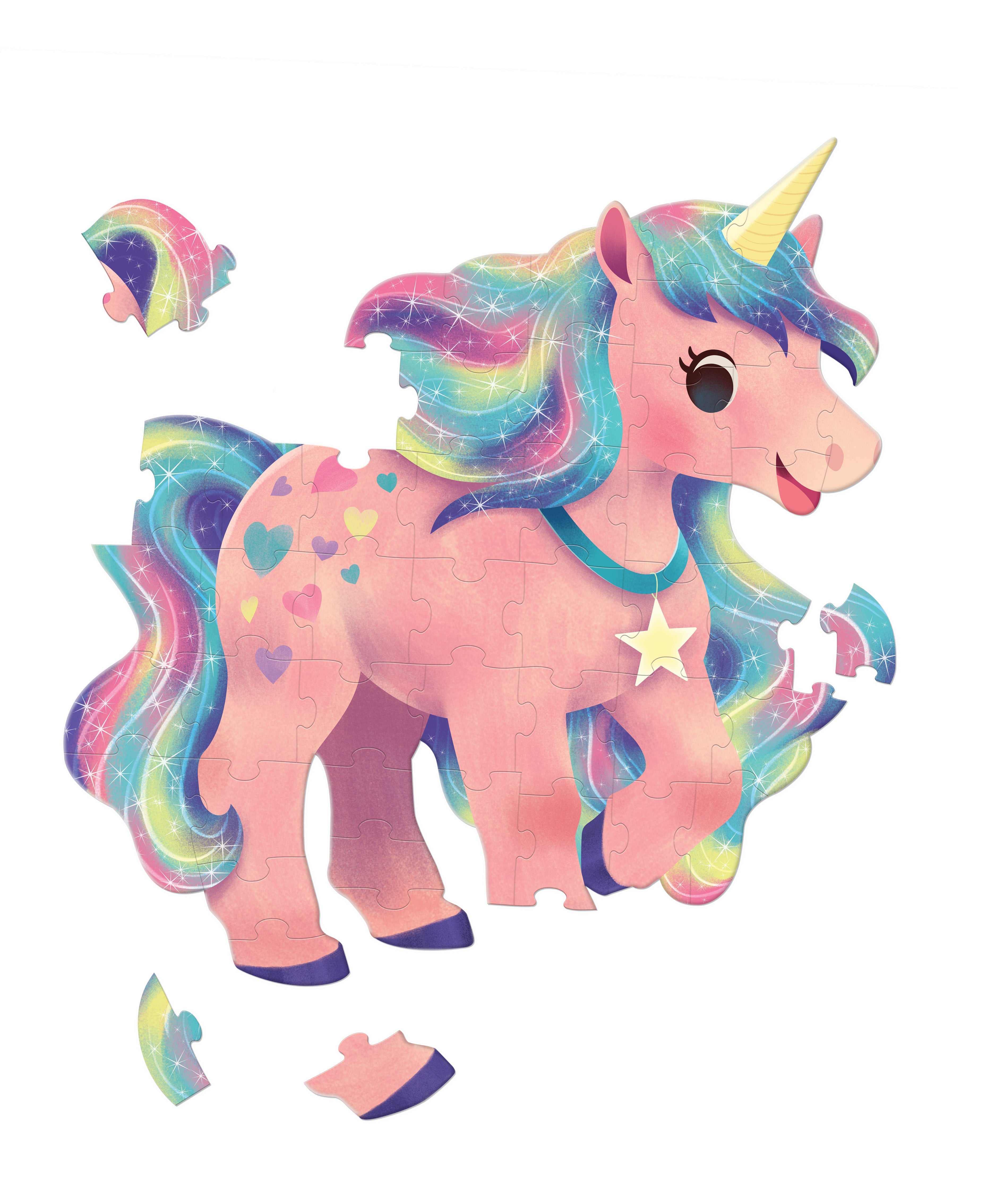 Rompecabezas 48 Piezas Jumbo Unicornio