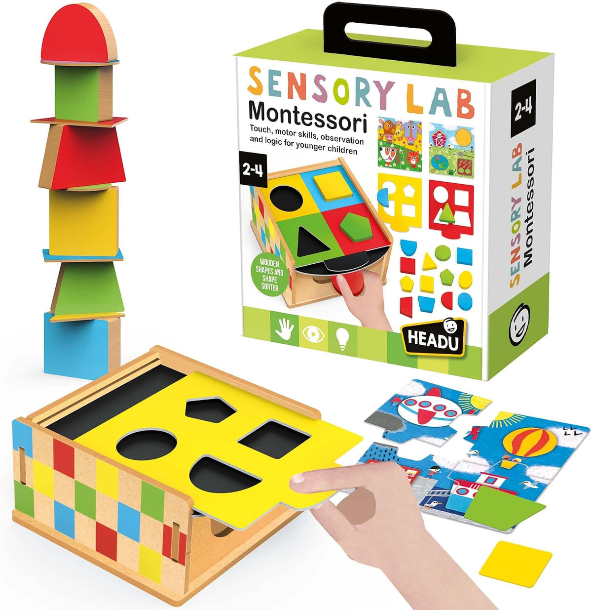 Laboratorio Sensorial Montessori
