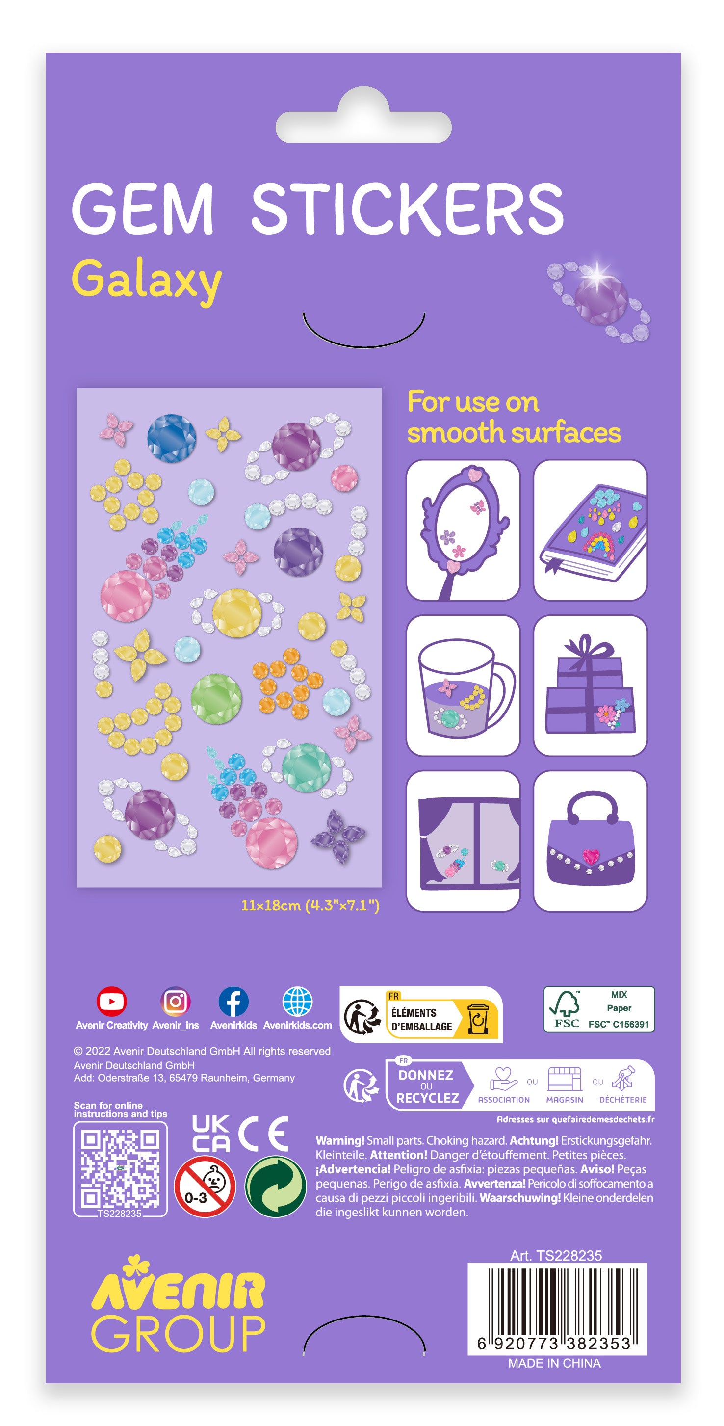 Stickers Gemas Galaxia
