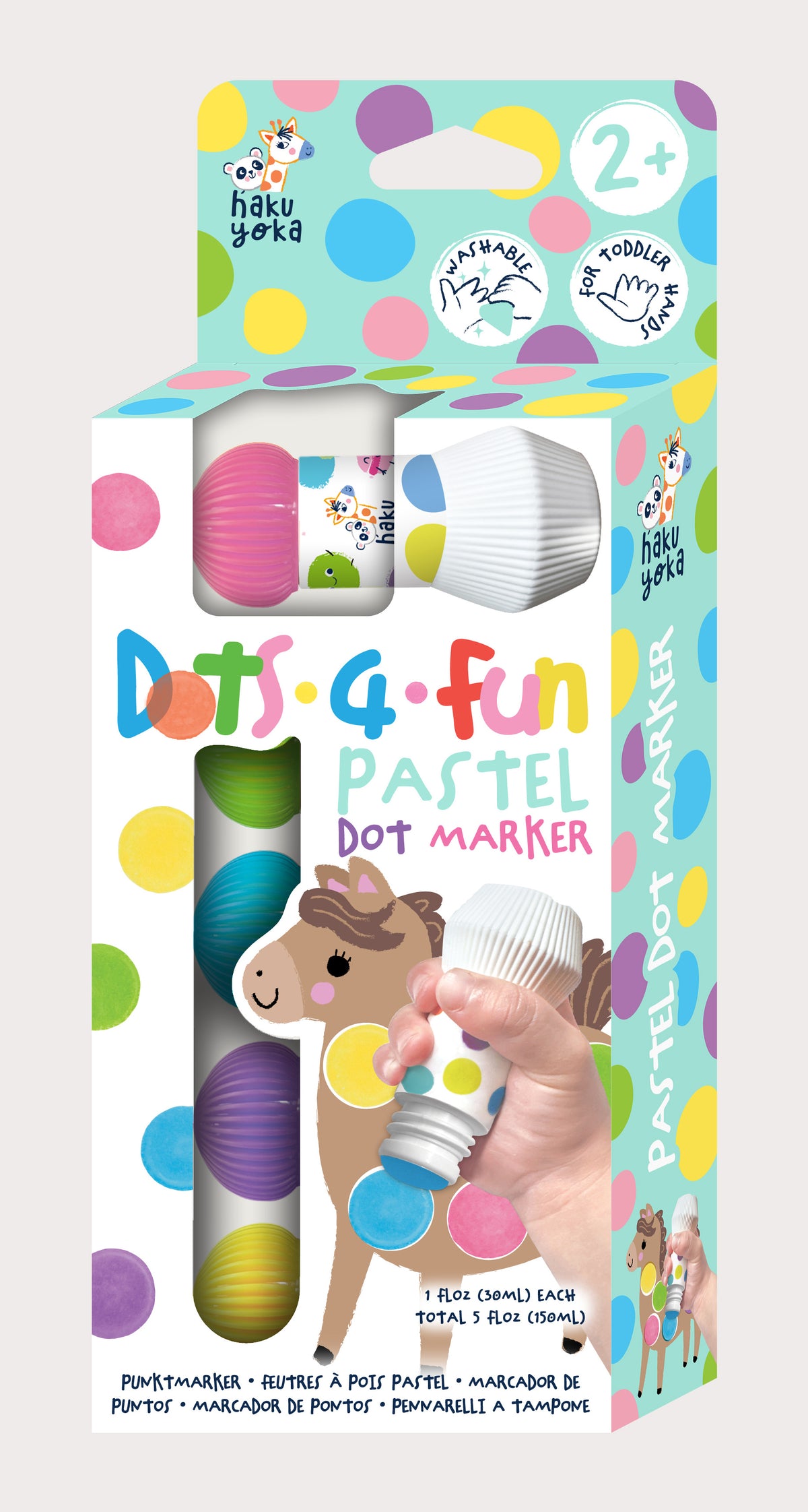 Marcarores Dots Colores pasteles