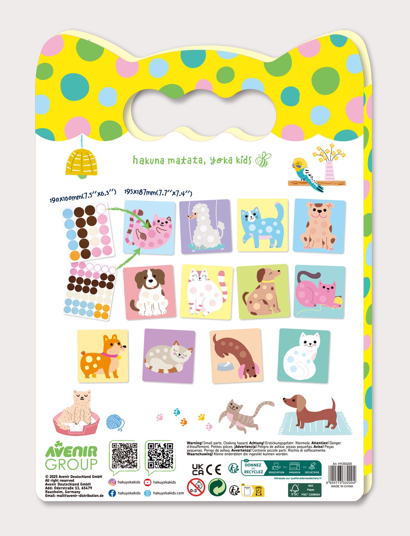 Libro Peel & Stick Mascotas