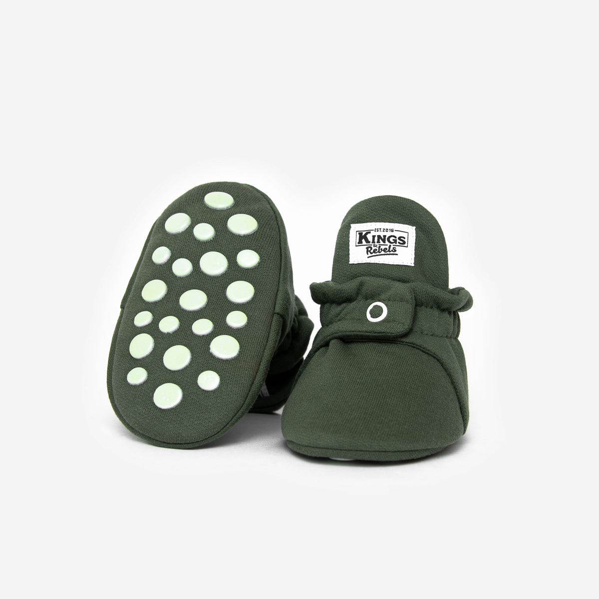 Botas Algodón Gripper Verde 12 Meses