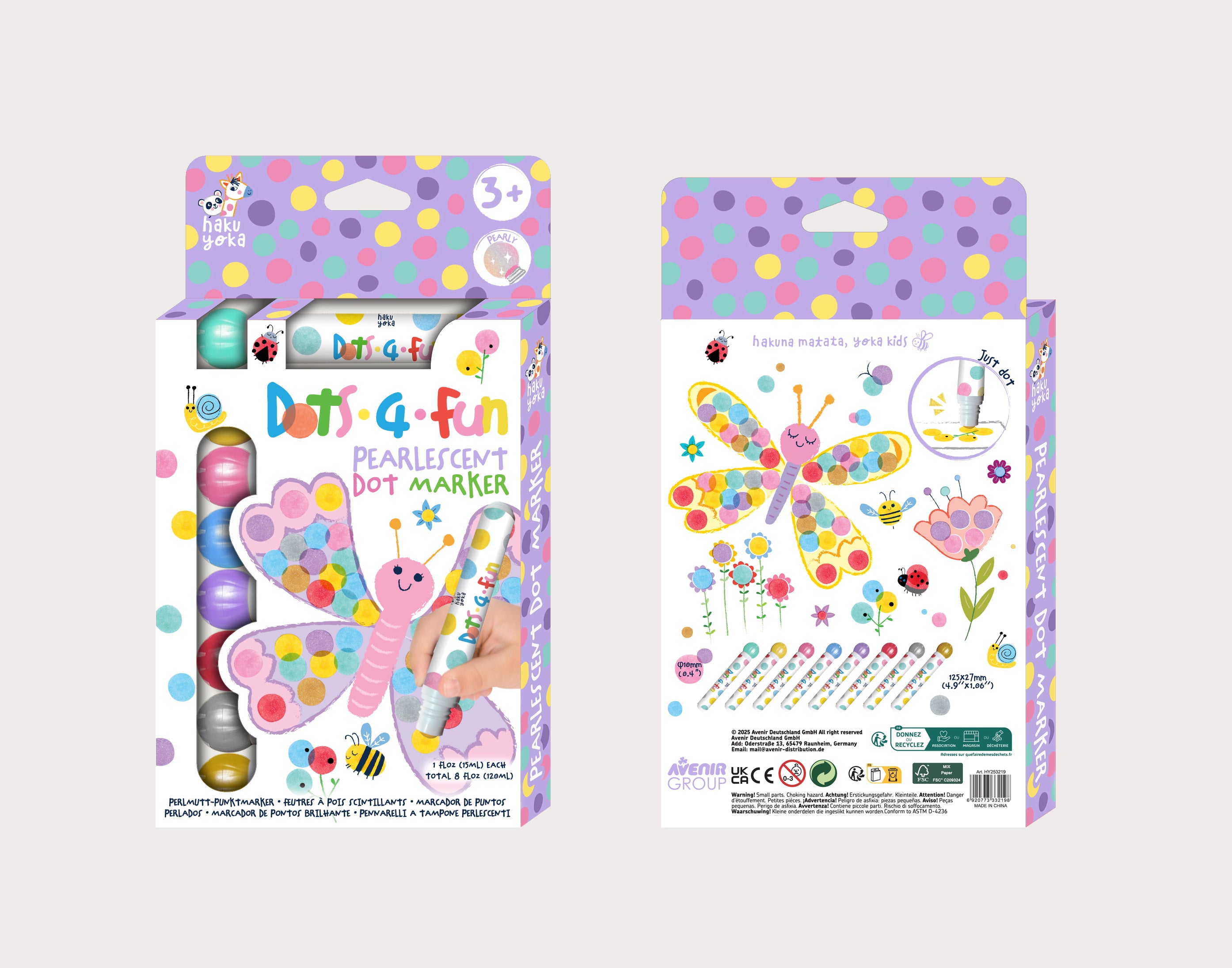 Marcadores Perlados Dots