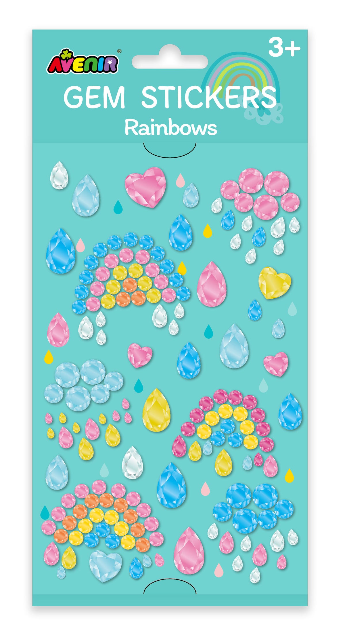 Stickers Gemas Arcoiris