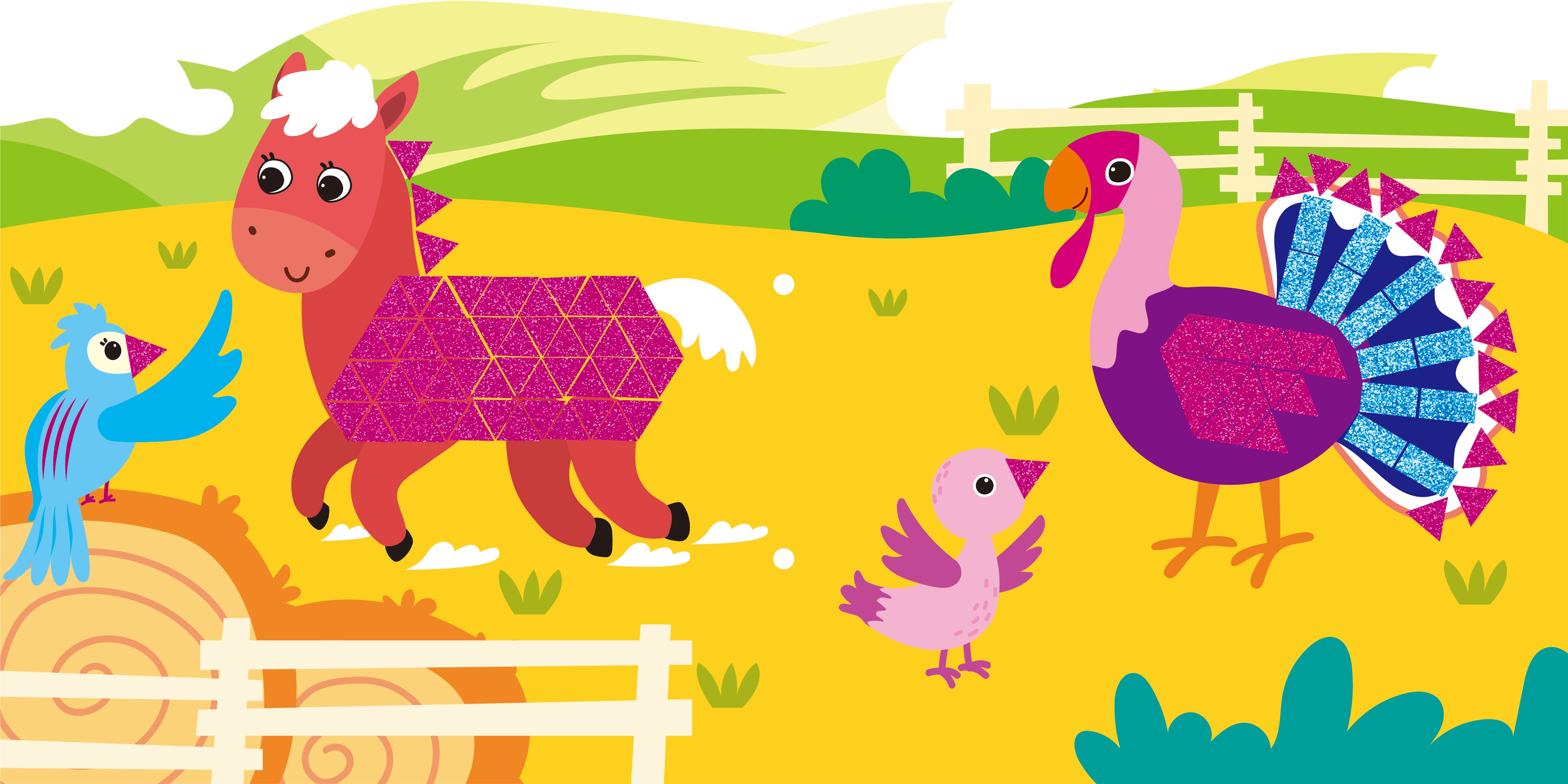 Crea un Libro de Animales de la Granja