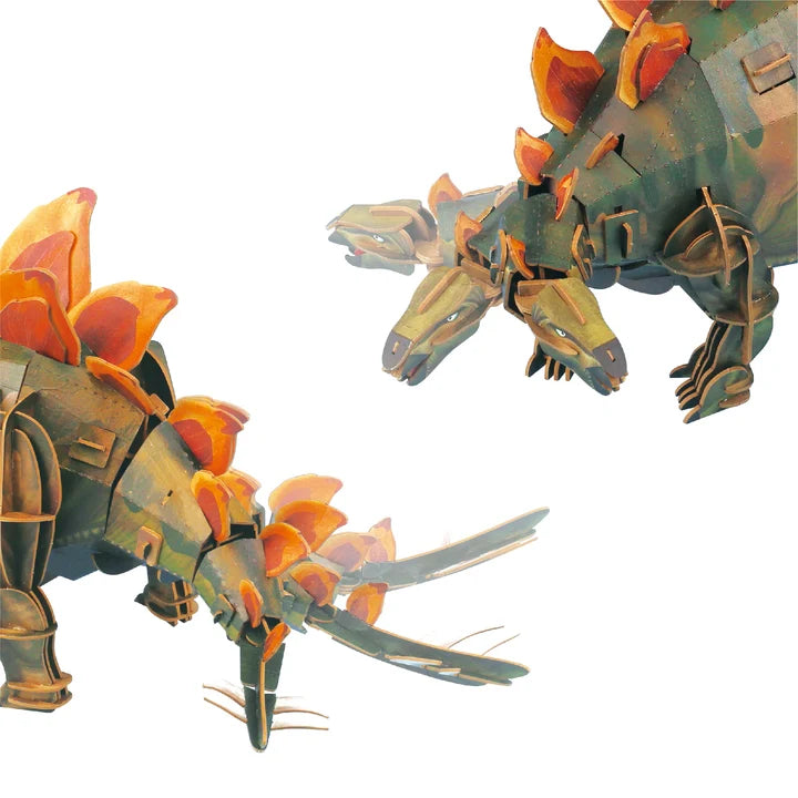 Rompecabezas 3D Articulado - Estegosaurio (Deluxe)