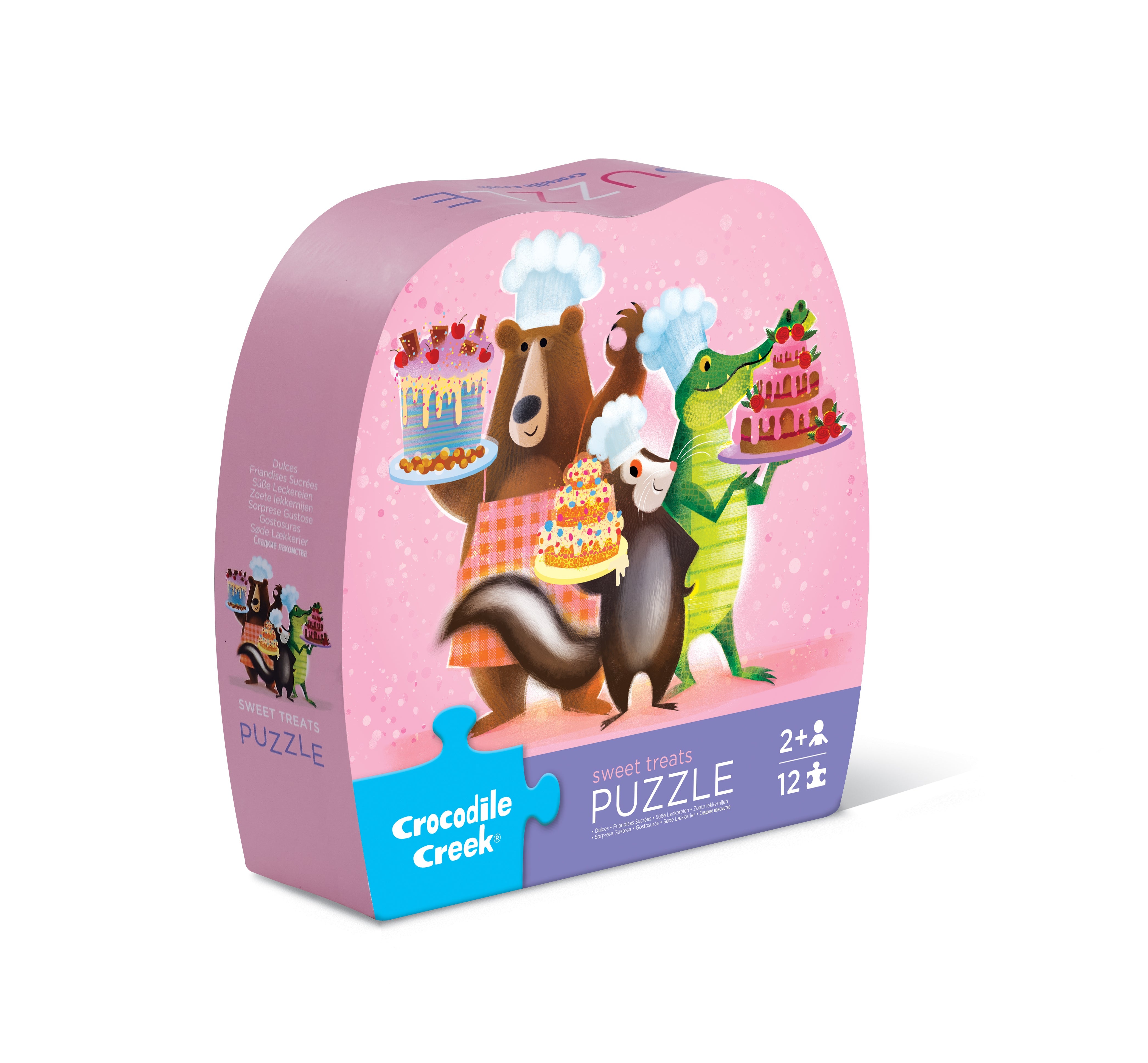 Rompecabezas 12 Piezas Dulces