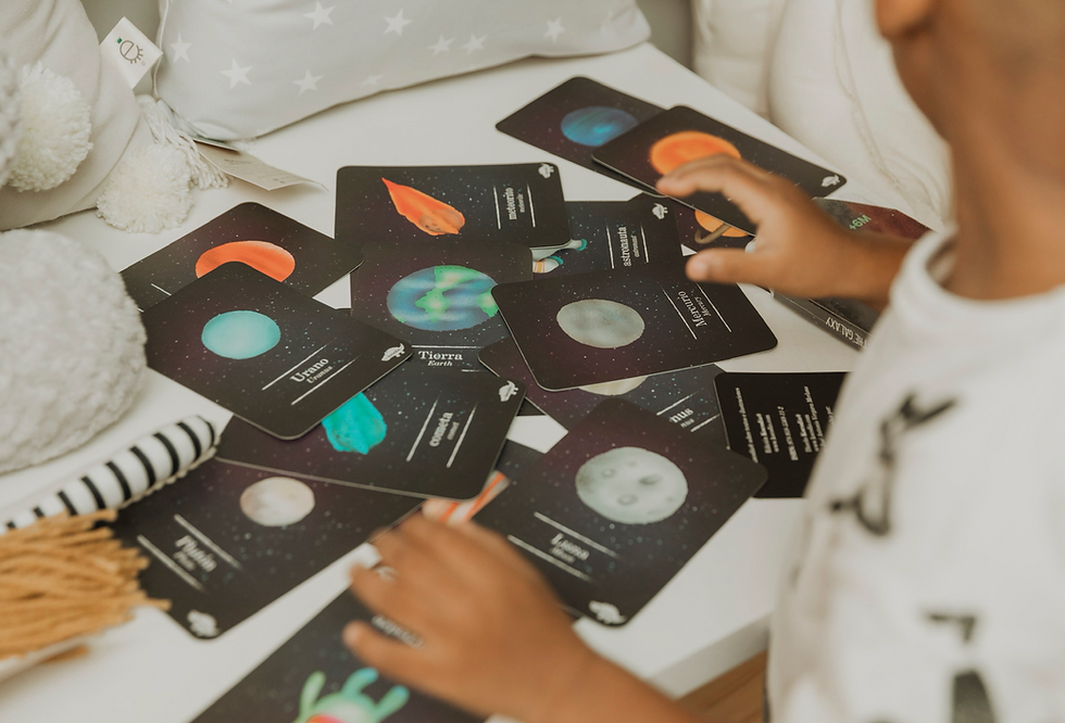 Flash Cards La Galaxia