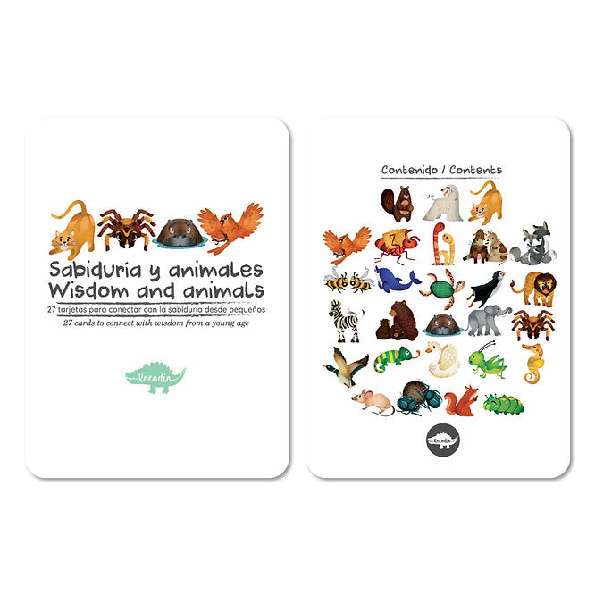 Flash Cards Sabiduría y Animales