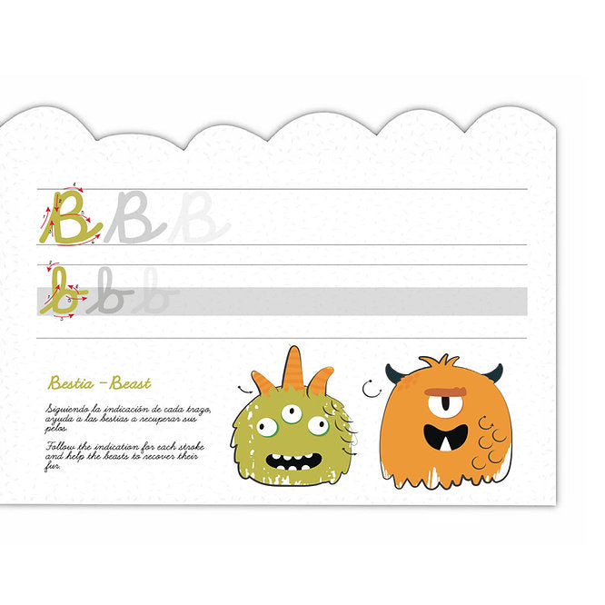 Libro Borrable Koco Abecedario Cursiva