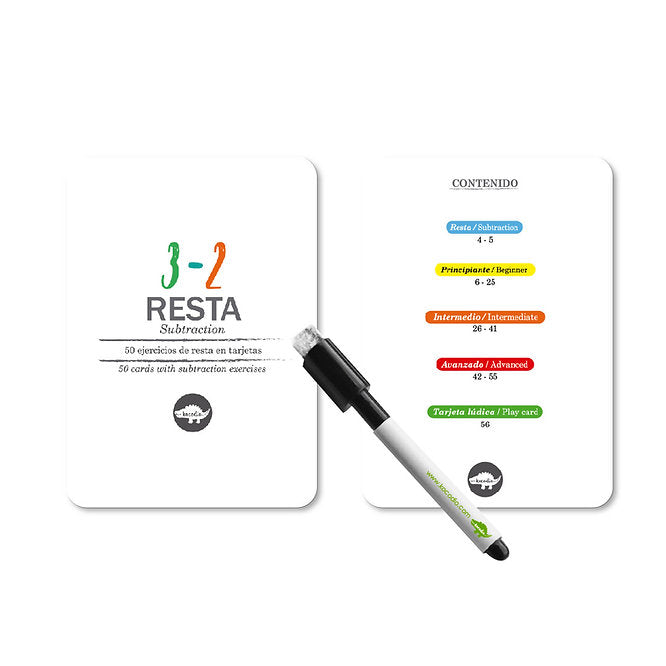 Flash Cards Resta