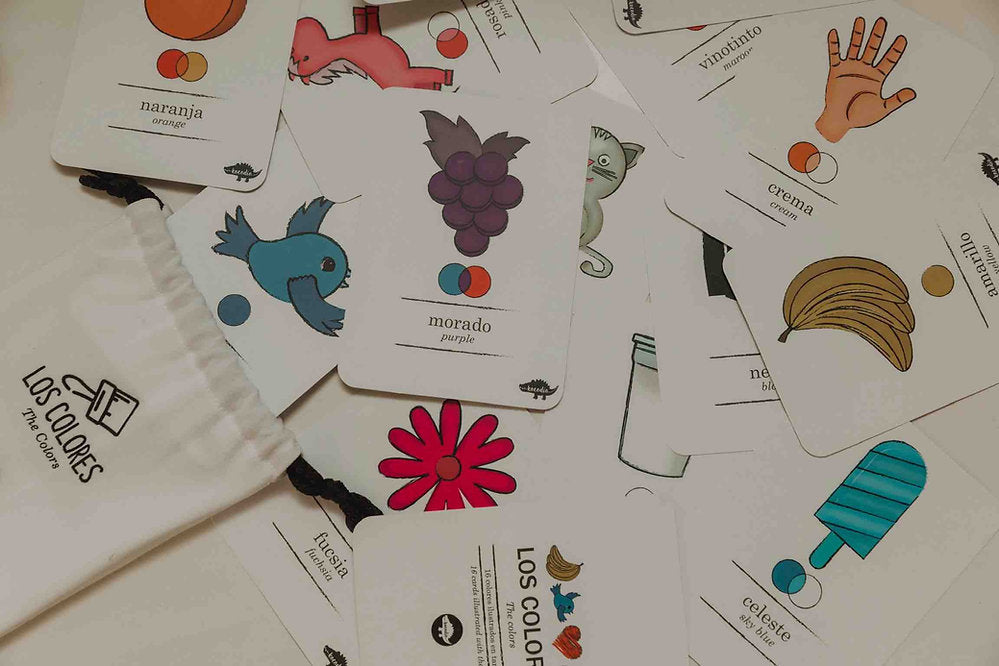 Flash Cards Los Colores