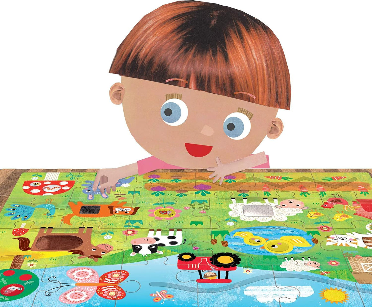 Rompecabezas Táctil Montessori