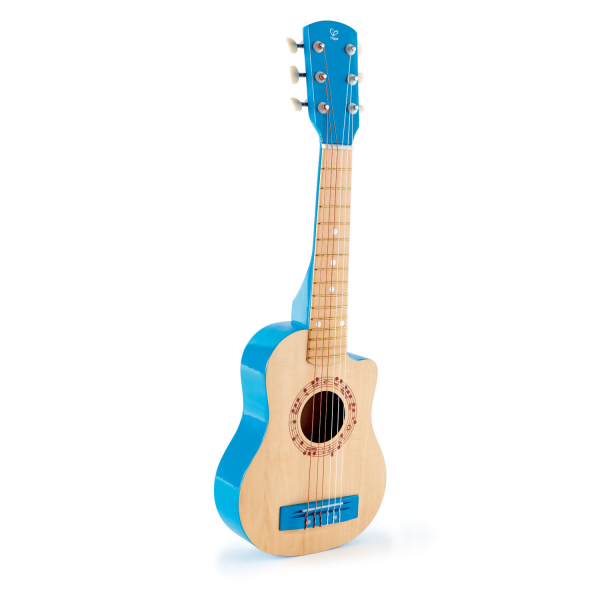 Guitarra Madera Azul