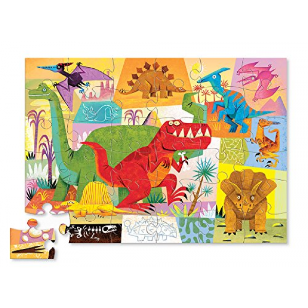 Rompecabezas 36 Piezas Dinosaurios