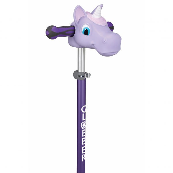 Unicornio Violeta para Patineta o Bicicleta