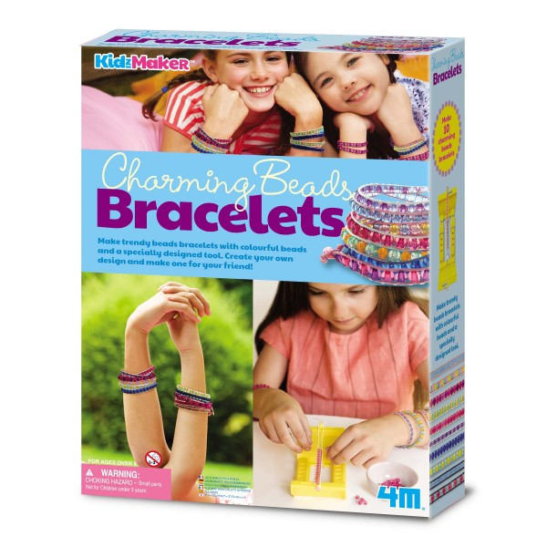 Pulseras Cuentas Brillantes