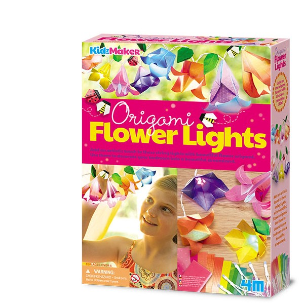 Origami - Guirnalda Flores