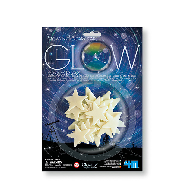 Estrellas para Decorar Brillo en la Oscuridad