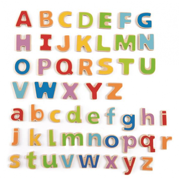 Letras Magnéticas en Madera