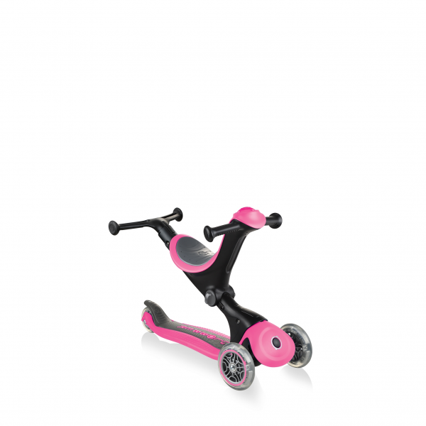 Patineta Go Up Deluxe - 3 en 1 Rosada
