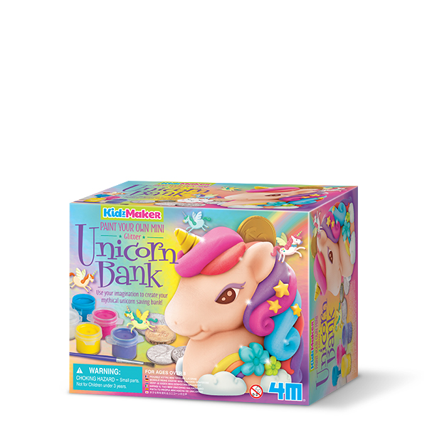 Alcancía Glitter Unicornio