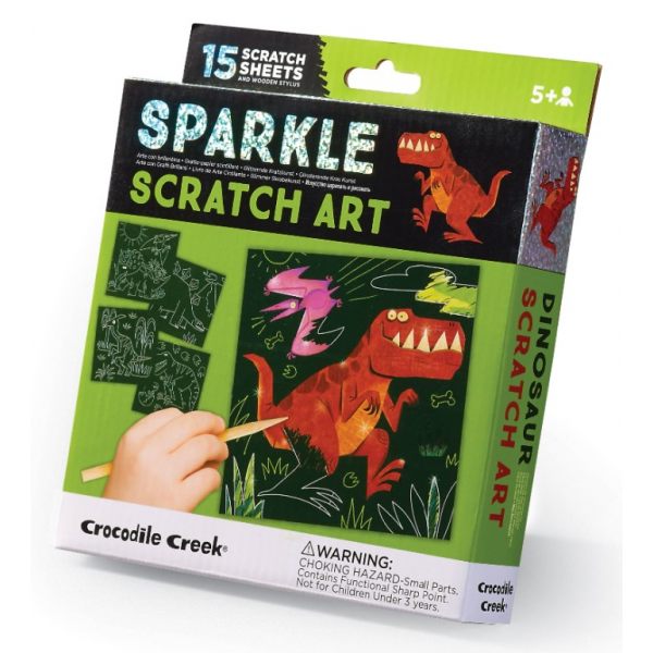 Arte Scratch Dinos