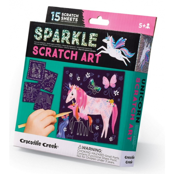 Arte Scratch Unicornios