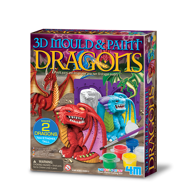 Moldes 3D Dragones