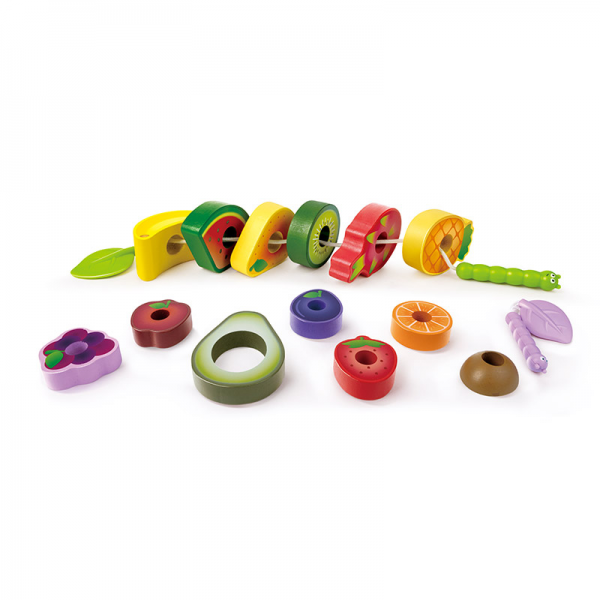 Juego de Frutas Oruga