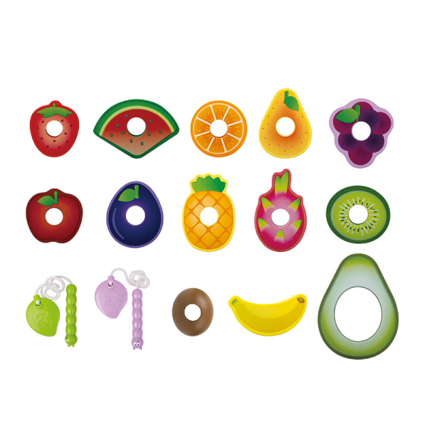 Juego de Frutas Oruga