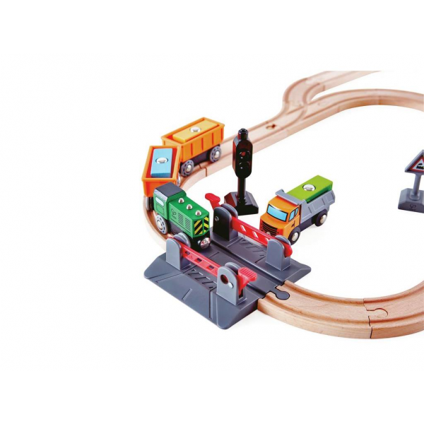 Conjunto De Cruce- Locomotora y Grua
