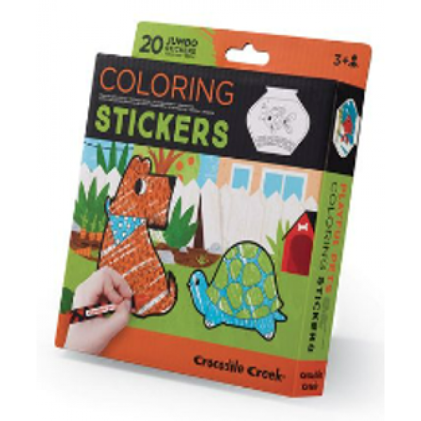 Colorea tus Stickers Mascotas Juguetonas