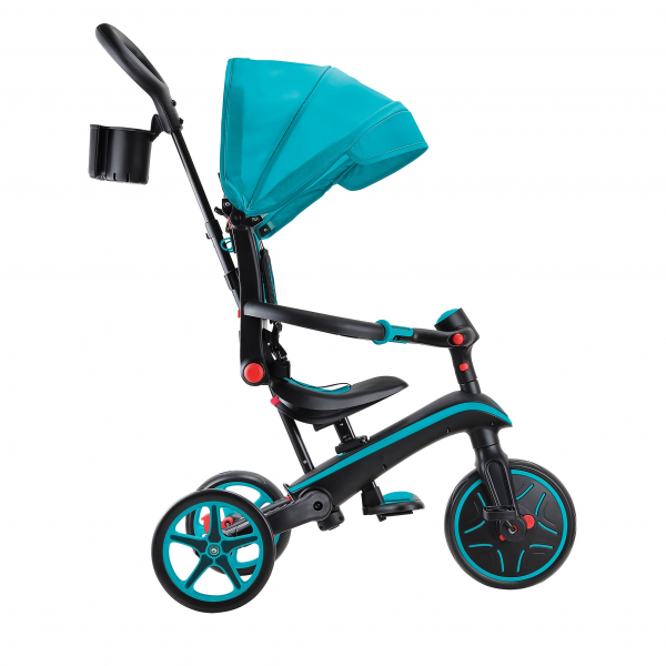 Triciclo Explorer 4 en 1 Teal - Plegable
