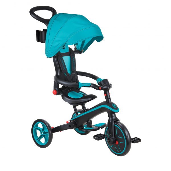 Triciclo Explorer 4 en 1 Teal - Plegable