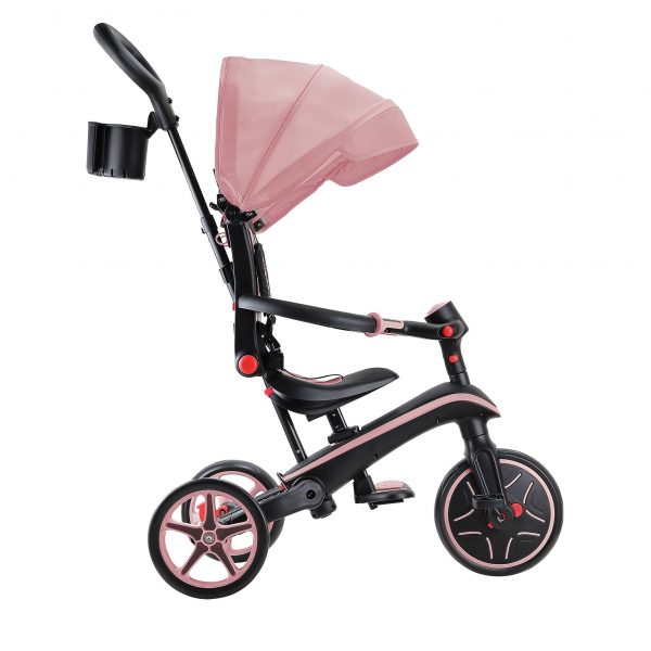 Triciclo Explorer 4 en 1 Rosado - Plegable